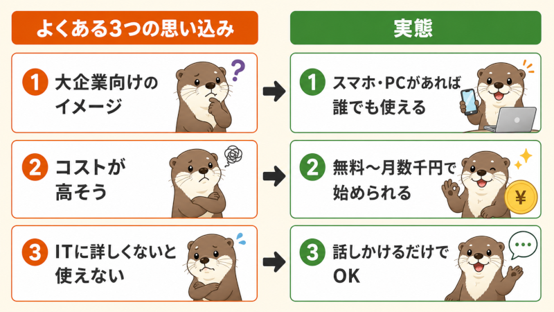 なぜ「AIは自分たちには関係ない」と感じてしまうのか